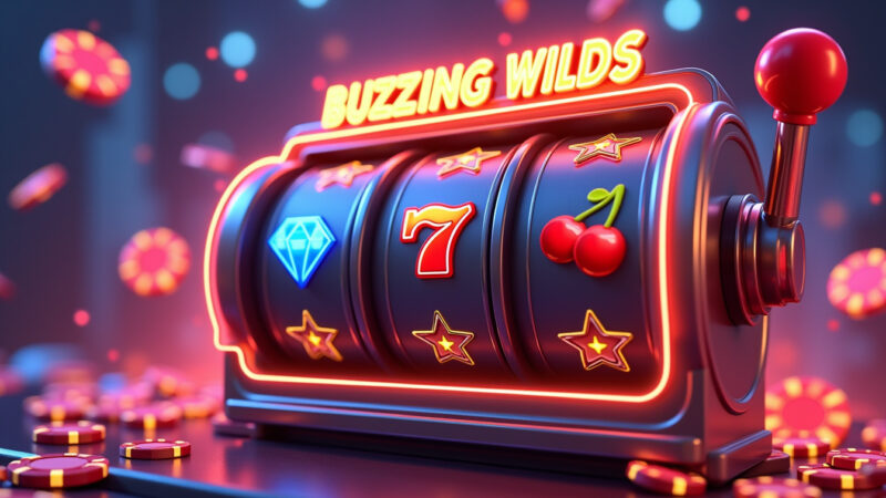 3 Buzzing Wilds Slot Machine