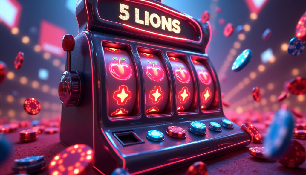 5 Lions Megaways Slot Machine
